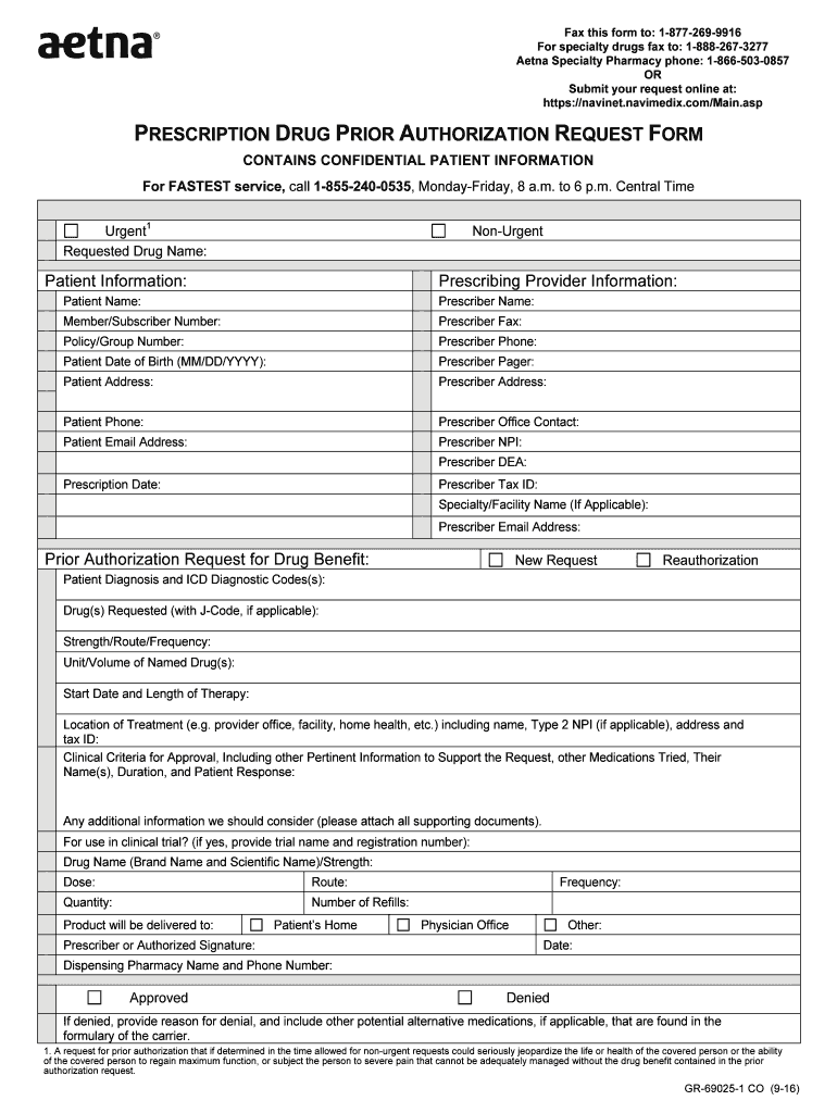  Co Prescription Drug Prior Authorization Request Form Co Prescription Drug Prior Authorization Request Form 2016