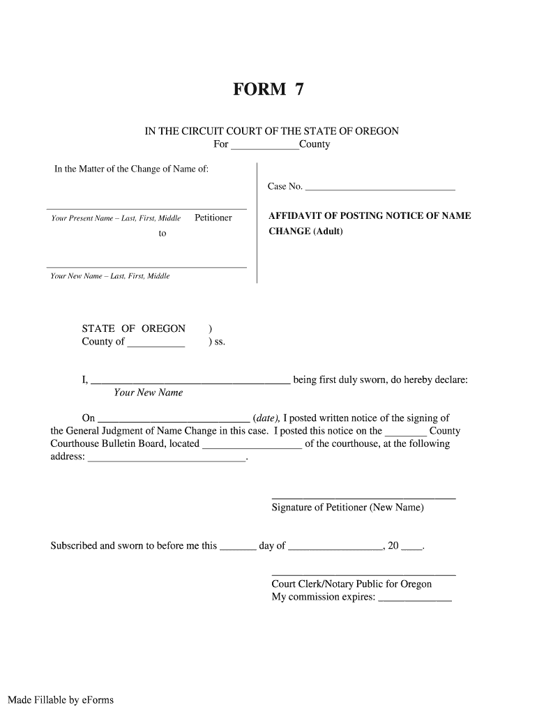 22 02A 1113 Name Change Packet Adult Rad Care  Form