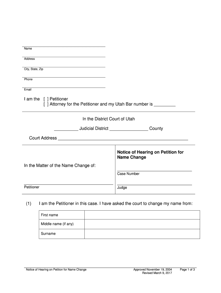  Fillable Online Utcourts Counter Petition for Adjudication of 2017-2024