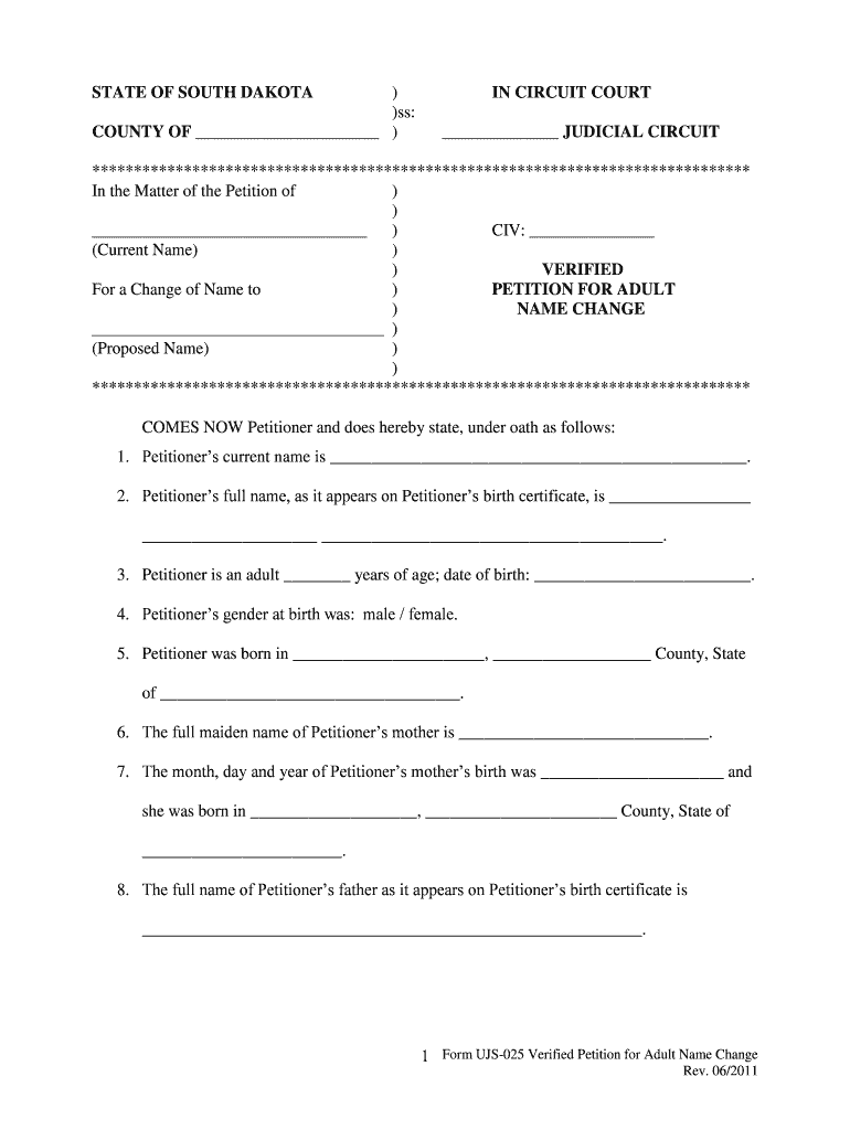  STATE of SOUTH DAKOTA in CIRCUIT COURT COUNTY 2011-2024