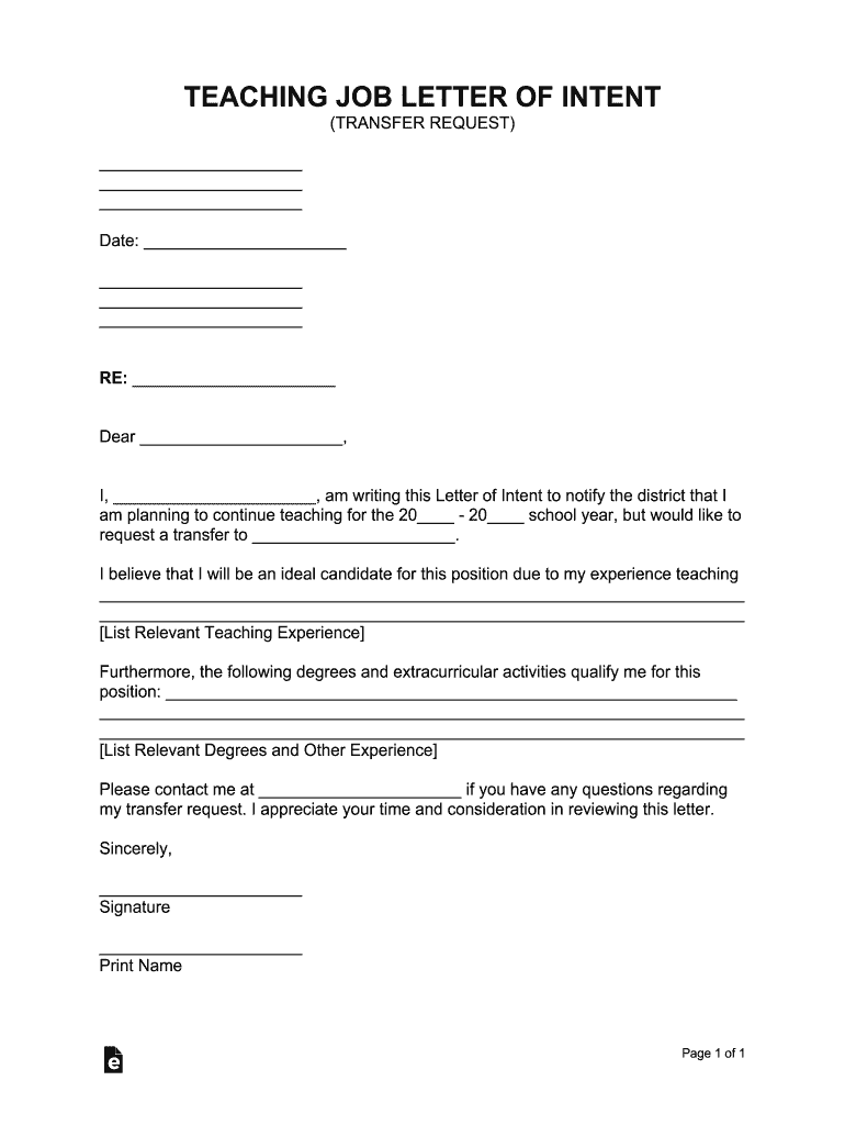 Writing a Strong Job Transfer Request Letter with Samples  Form