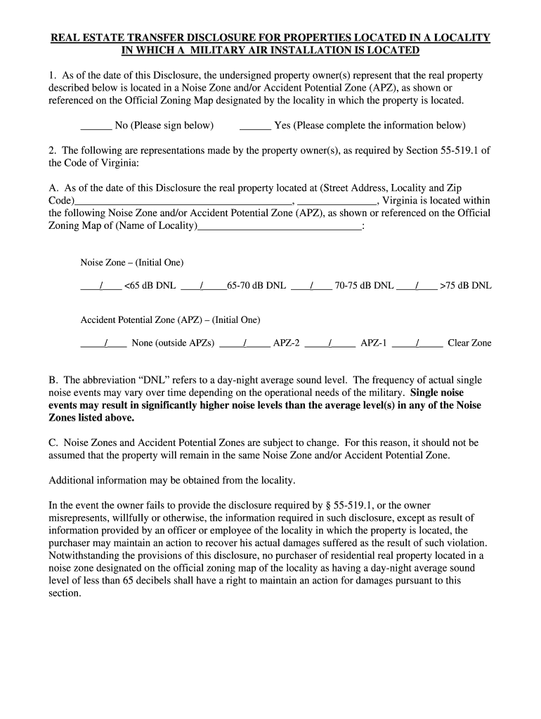  Residential Property Disclosure Statement Fresh Estates 2010