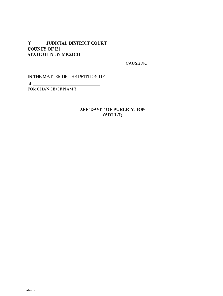 1 JUDICIAL DISTRICT COURT  Form