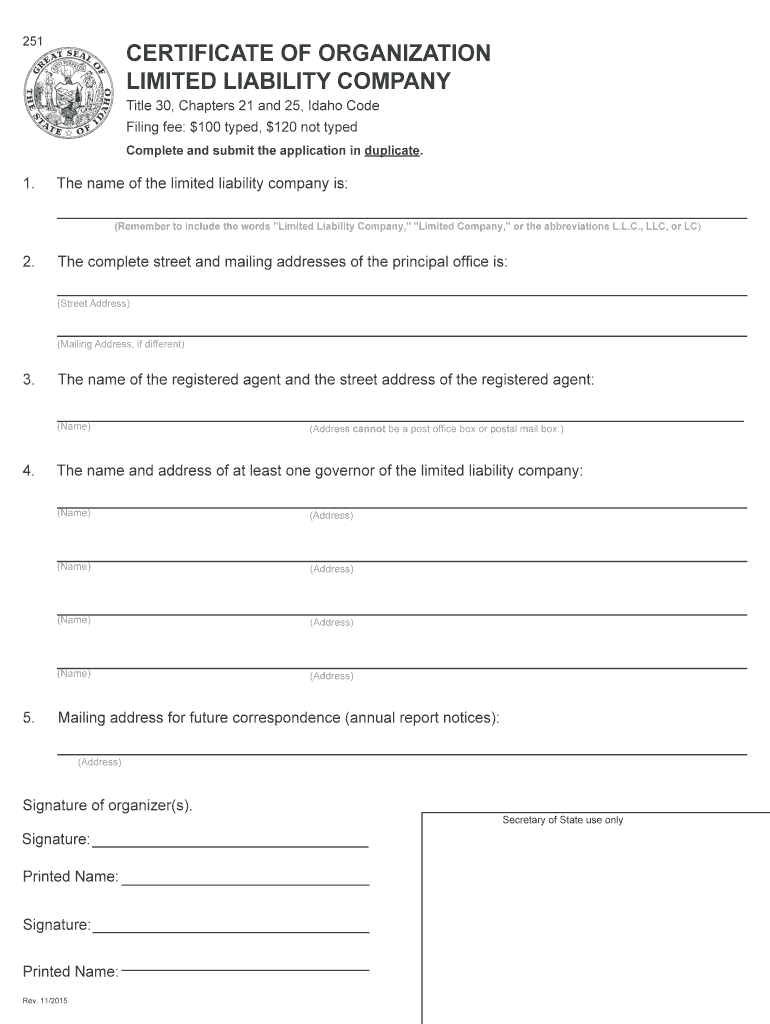 Section 30 21 214Idaho State Legislature  Form