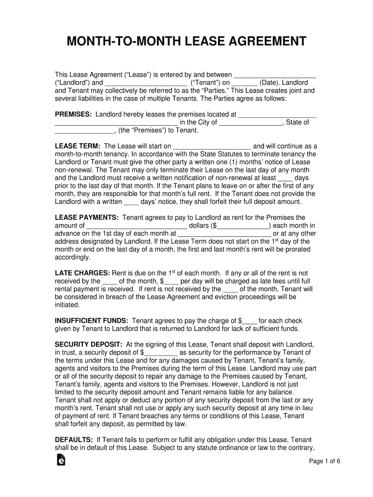 How to Write a Landlord Tenant Lease Agreement 5  Form