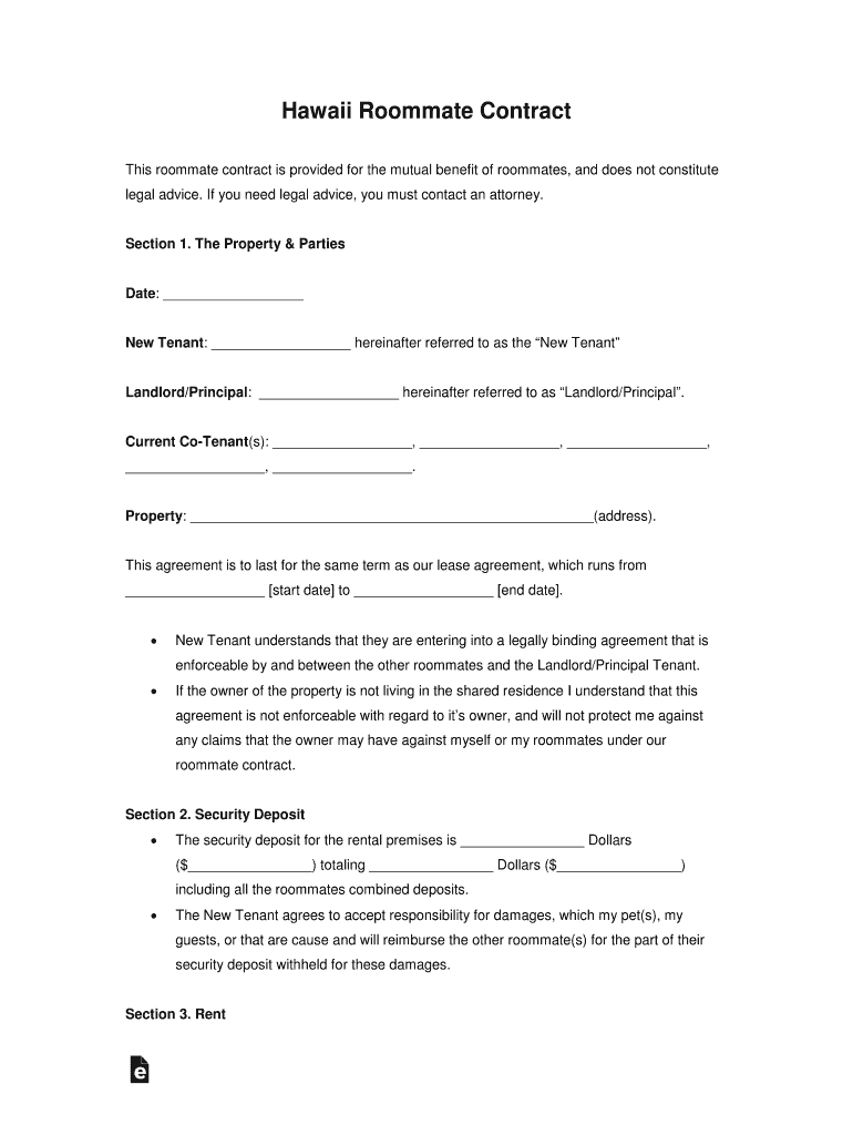 Off Campus Roommate Contract PDF University at Buffalo  Form