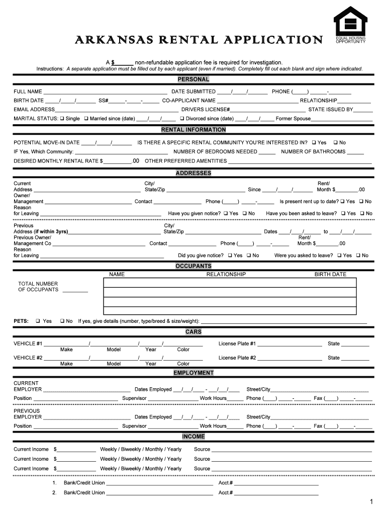 Application Information & FormsJohn C Formant Real