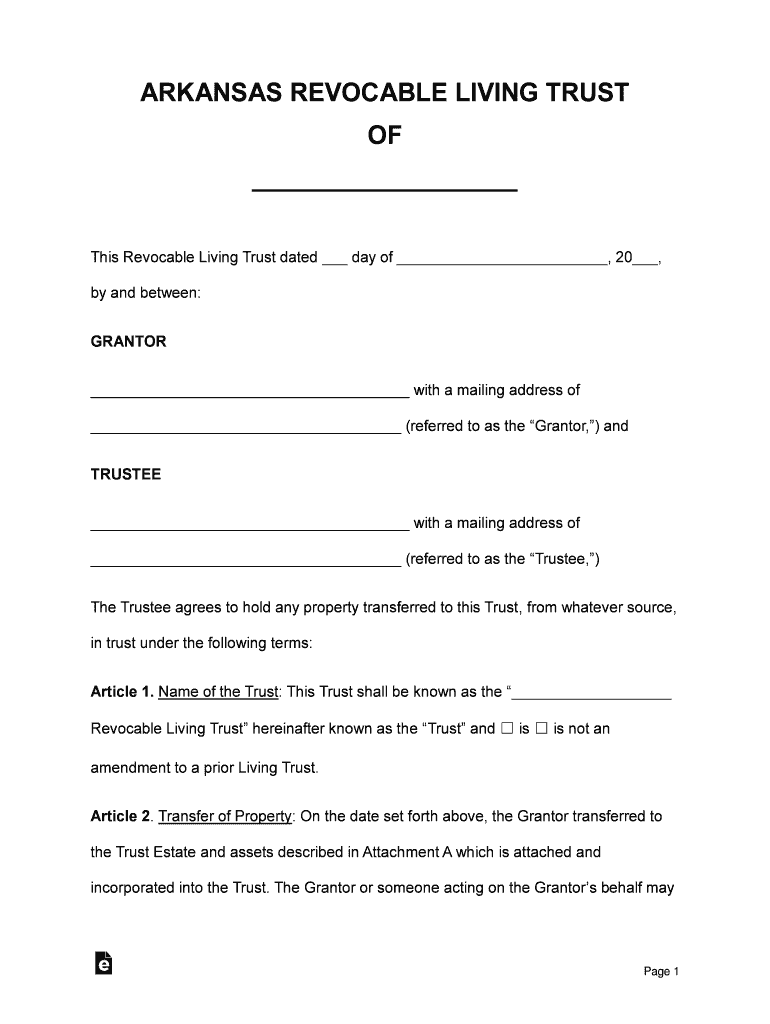 Tax Issues with Revocable Trusts at the Grantor's Death  Form