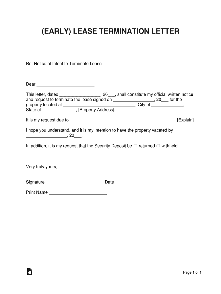 Get and Sign Sample Equipment Lease Termination Agreement  Form