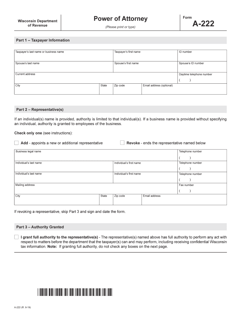  Wi Forms for Filing Homestead Credit 2019-2024