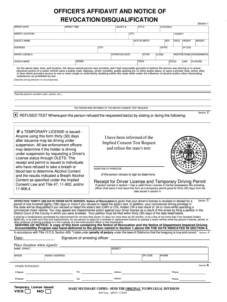  Handwritten Refusal10 OK Gov 2019-2024