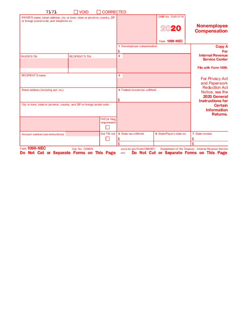 1099 Nec Form