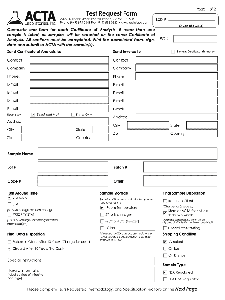 27082 Burbank Street, Foothill Ranch, CA 92610 2508  Form