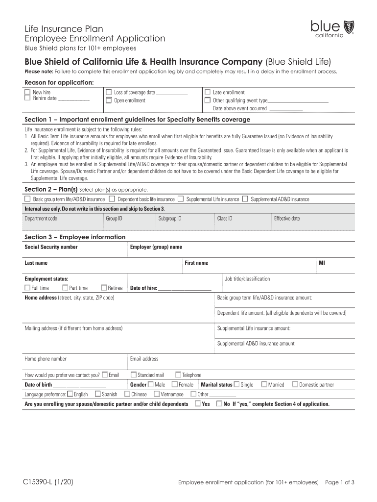  Blue Shield of California and Blue Shield of California 2020-2024