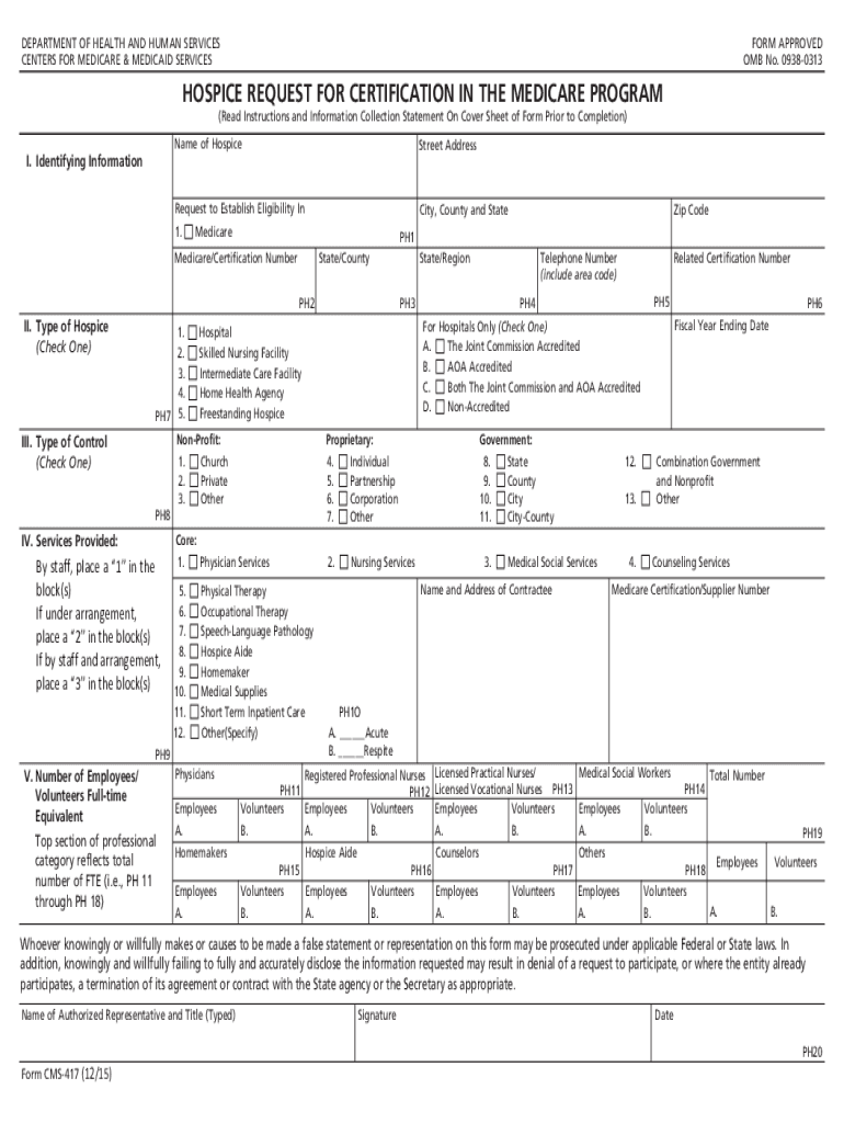 Cms 417  Form