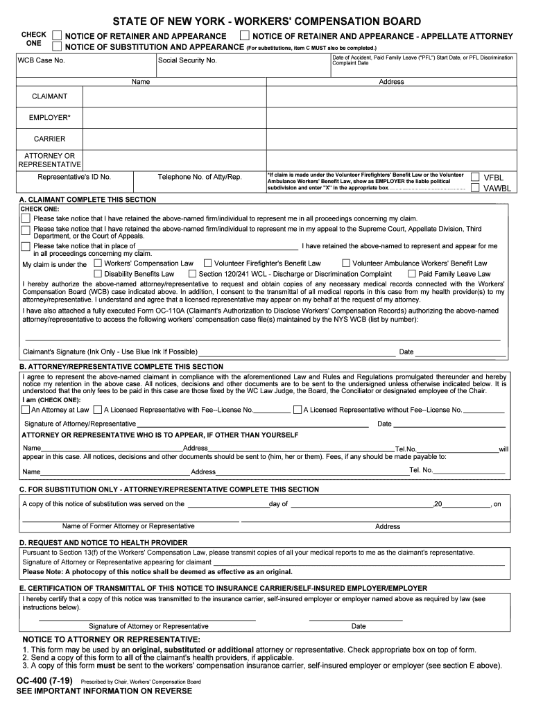  Form Oc 400 1 2019