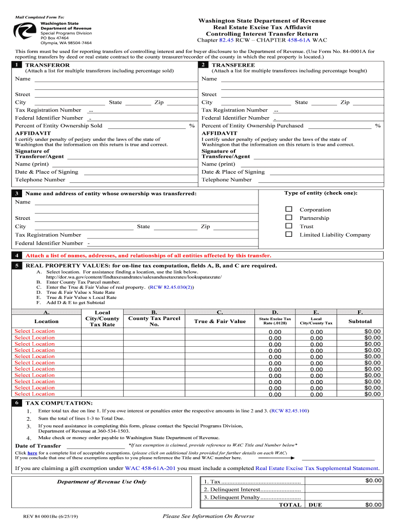 84 Wa  Form