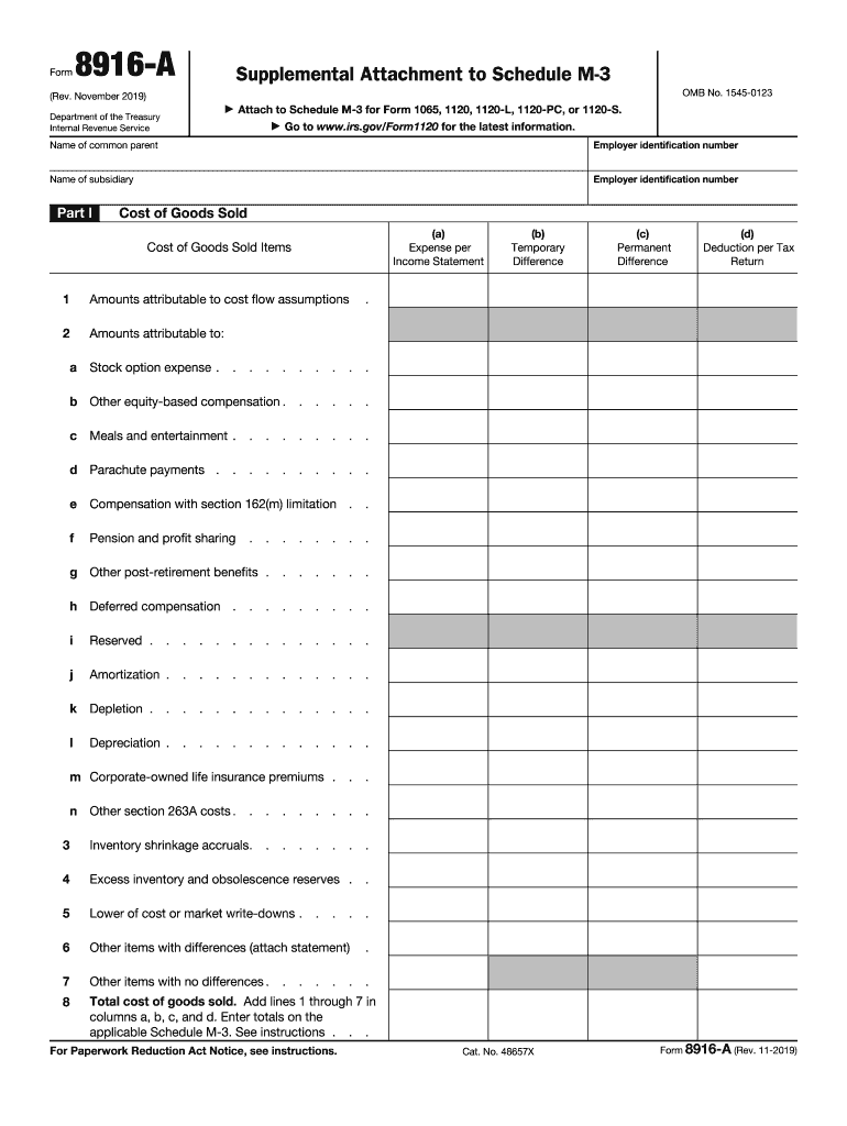 Federal 8916  Form