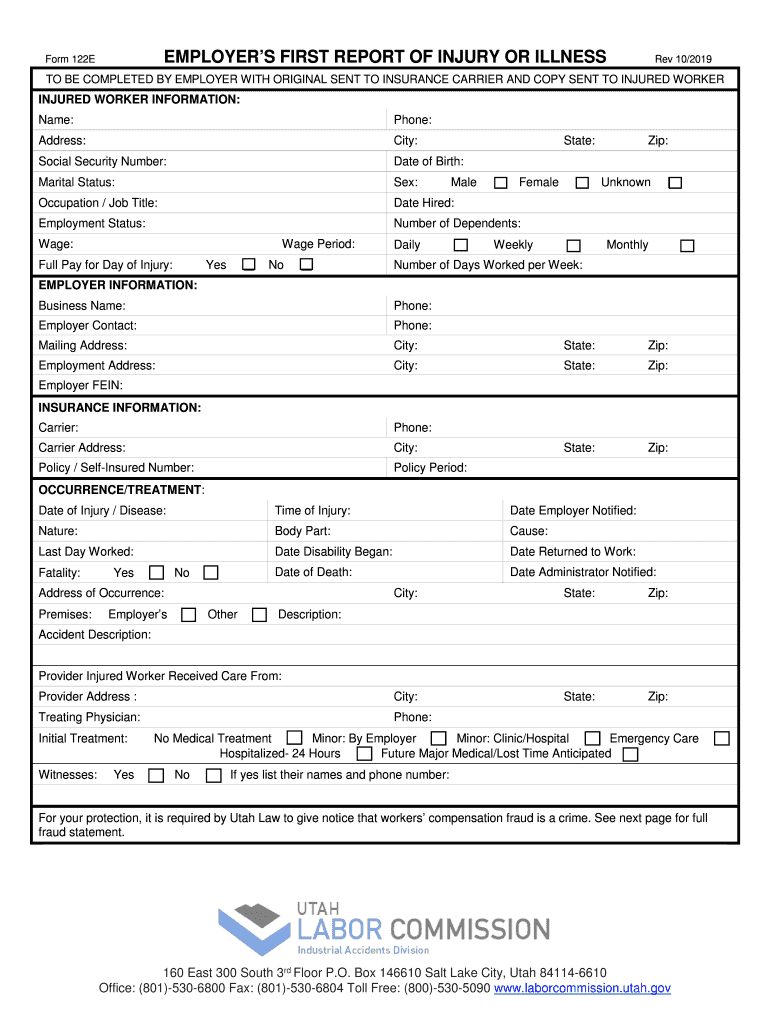 Form 122E