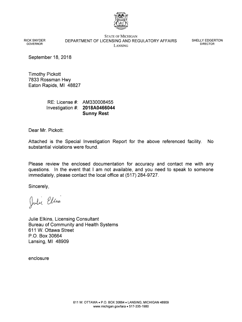 Lie Detector Results Template  Form