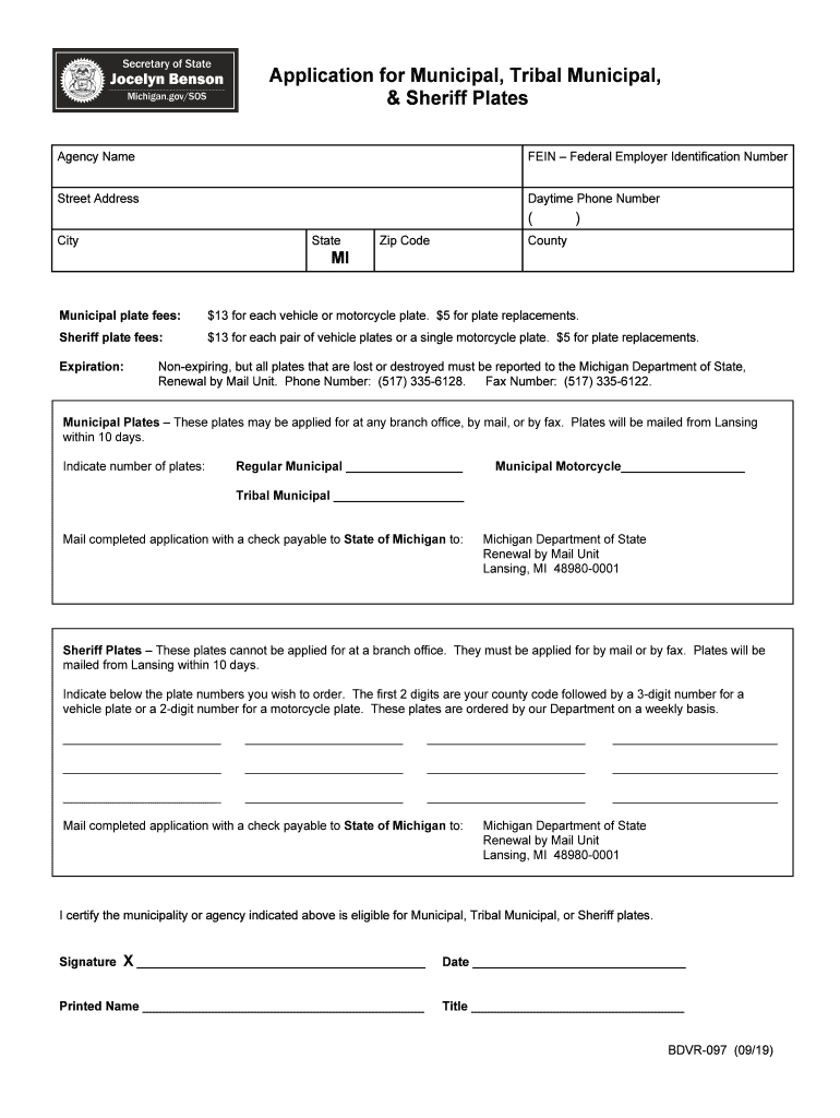 Bdvr 97  Form