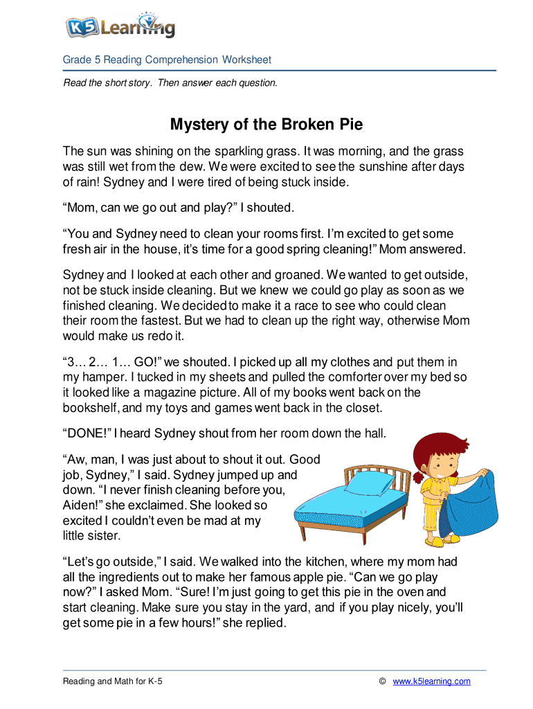 Mystery of the Broken Pie  Form