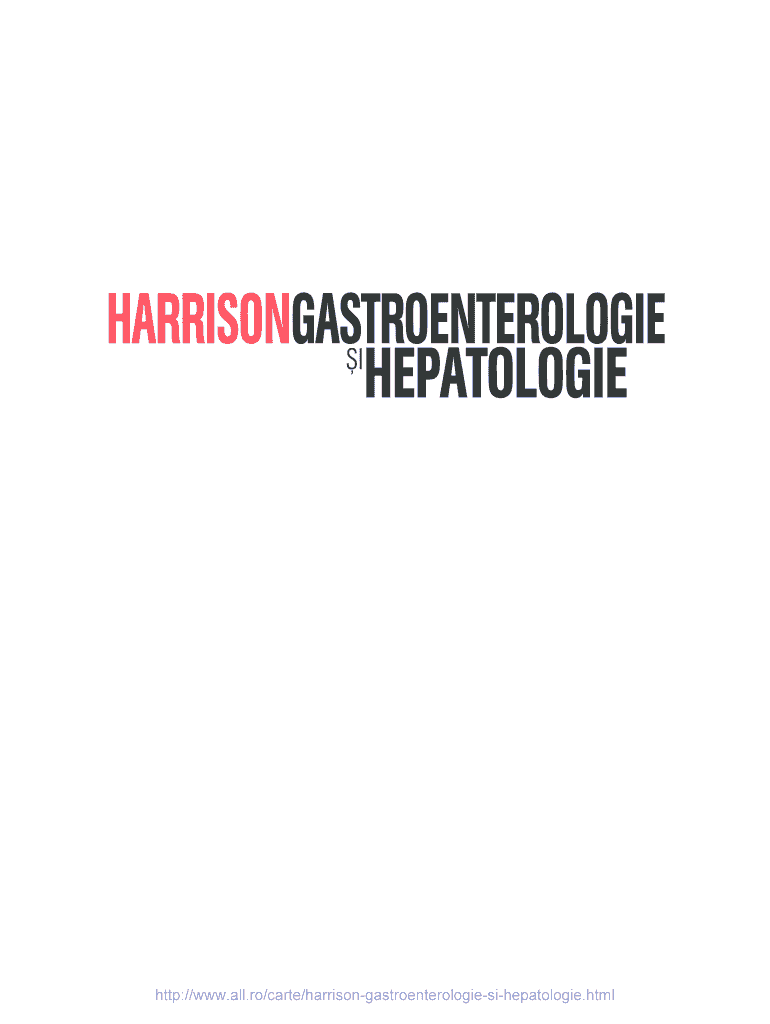 Harrison Gastroenterologie PDF  Form