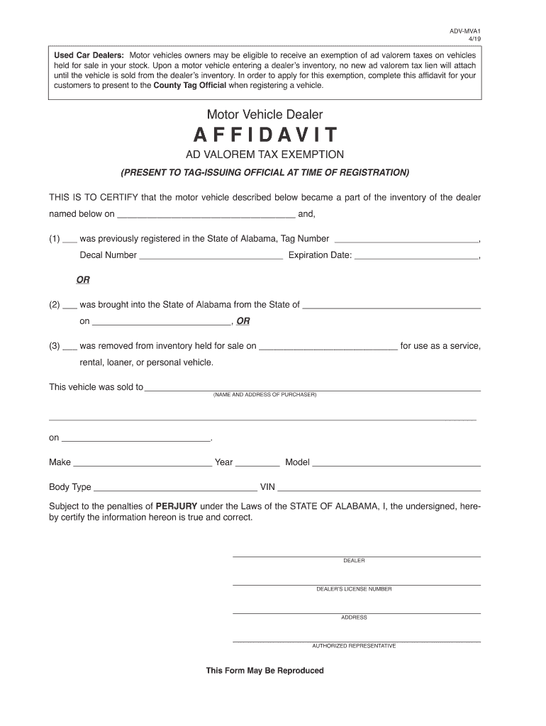 Adv Mva1  Form