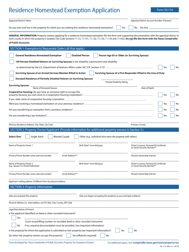 Form 50 114