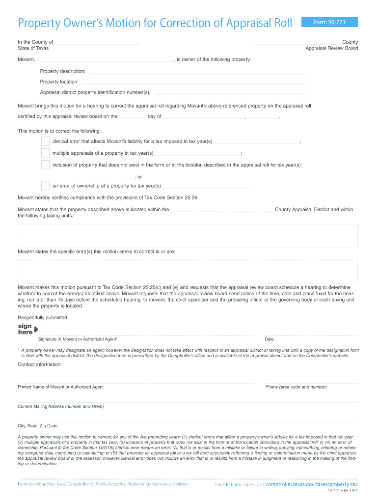 50 771  Form