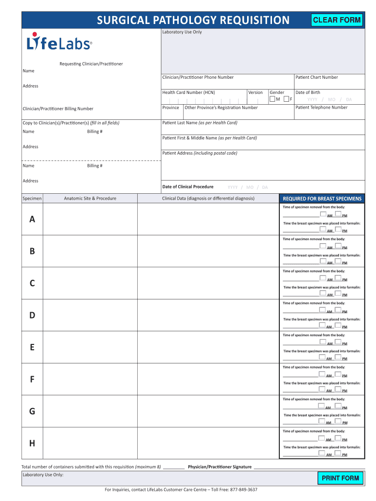  Lab Test Requisitions Cloudfront Net 2018-2024