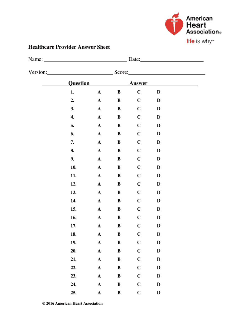 Bls Exam Questions and Answers PDF  Form