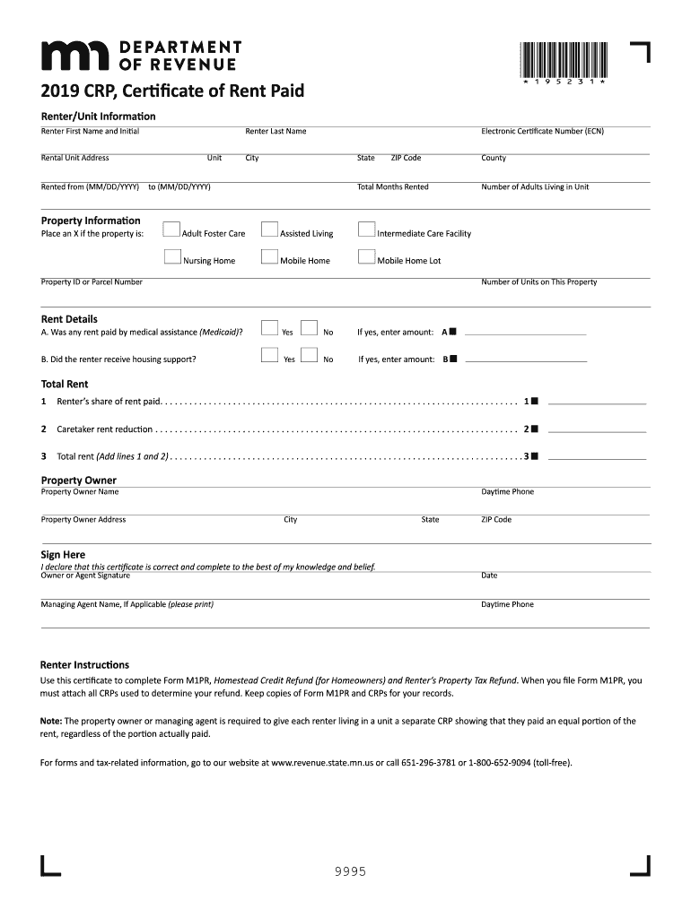 Crp Form