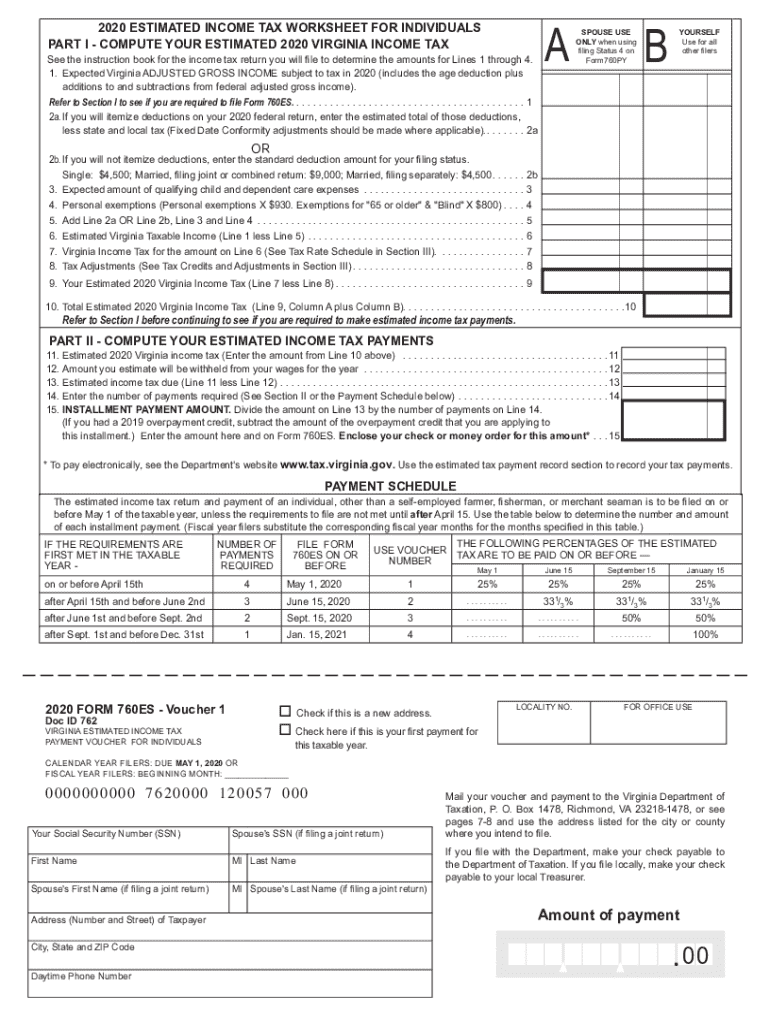 Va State Tax Form