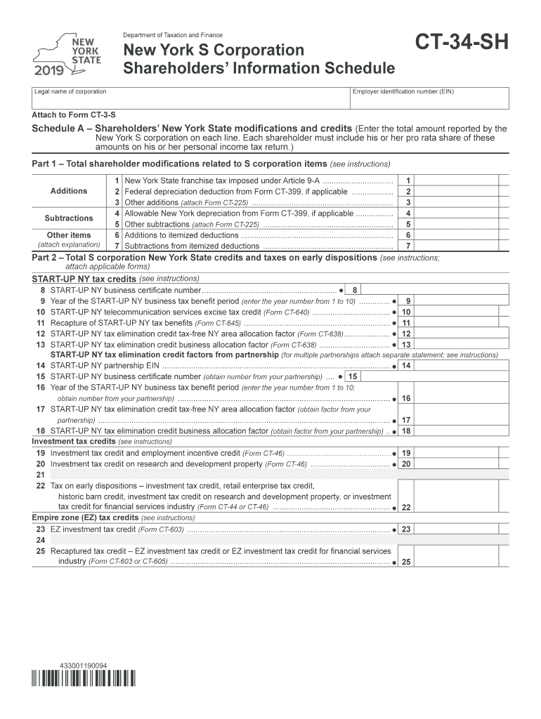 Ct 34 Sh  Form