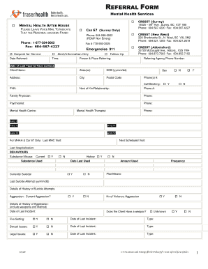 Cresst New Westminster  Form