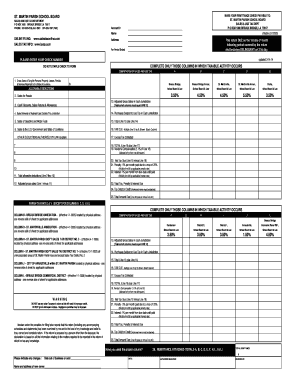 St Martin Parish Sales Tax  Form