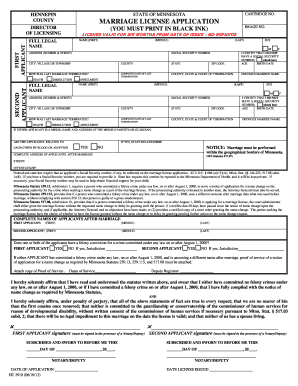 Marriage Certificate Form Download