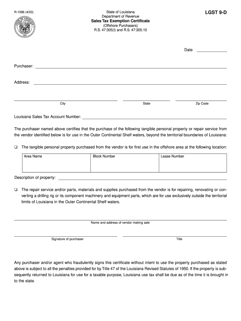  Lgst Form 2003-2024