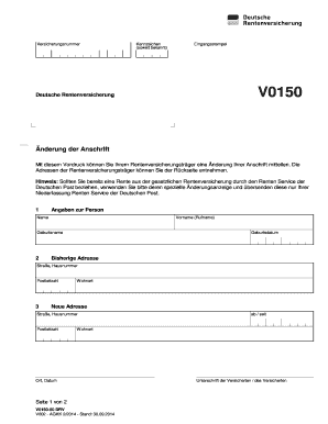 V0150 Formular