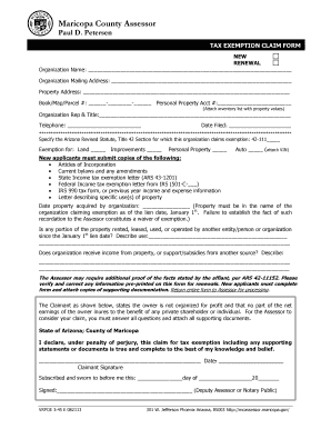 Mcassessor  Form