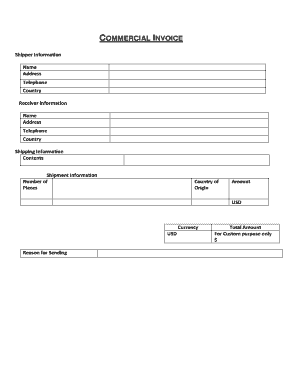 Aramex Invoice Format
