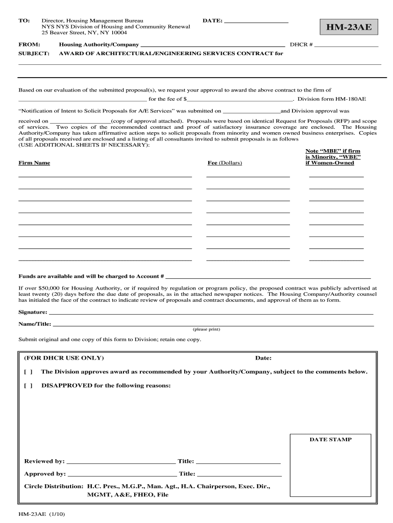 Hm 180ae  Form