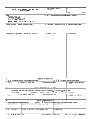 Af Form 310