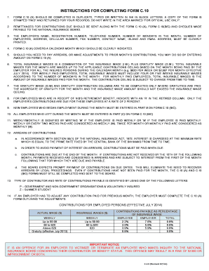 C10 Form