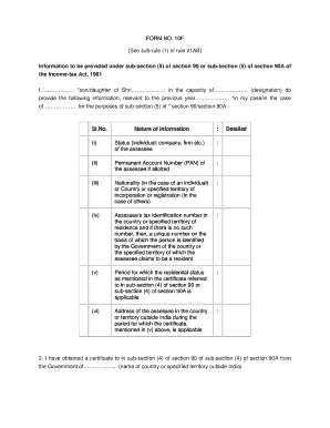 Form 10f Hdfc