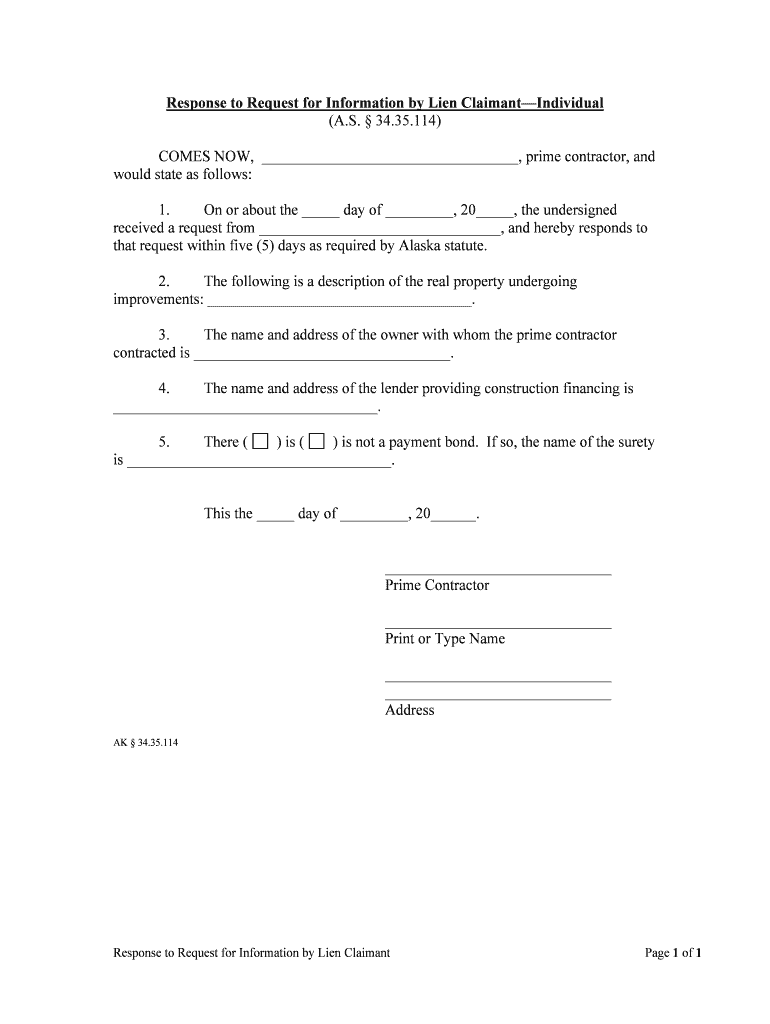 State Summary Mechanic's Lien LawFullerton &amp;amp; Knowles  Form