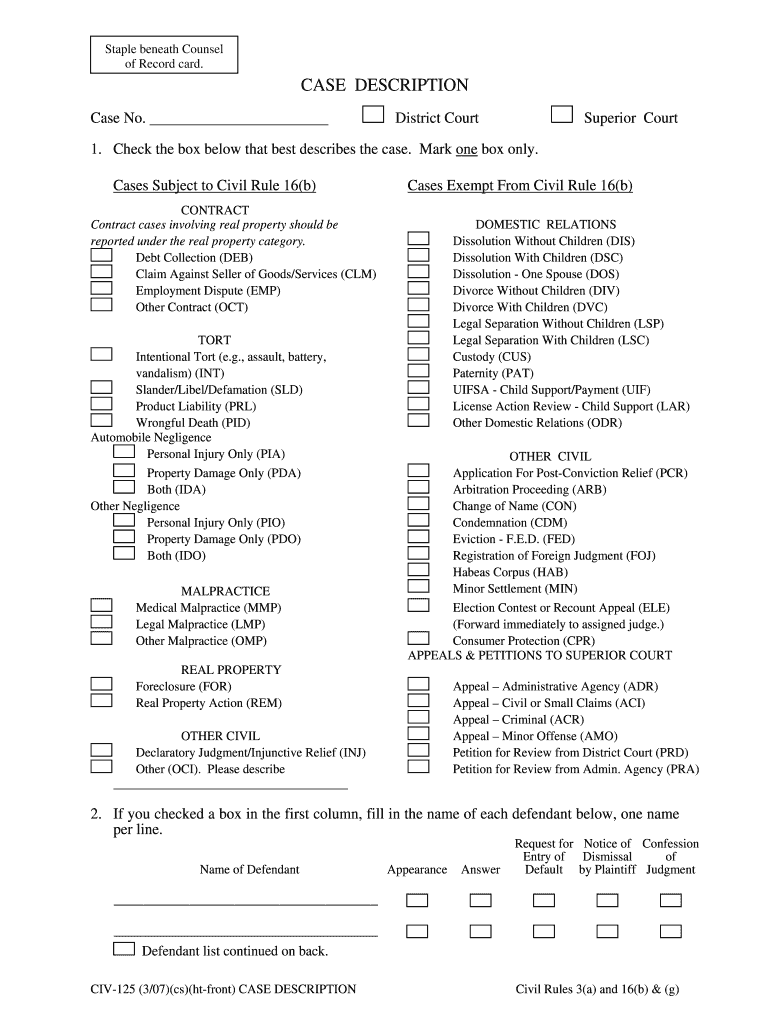 Paper Filings How to Properly SubmitDistrict of Utah  Form