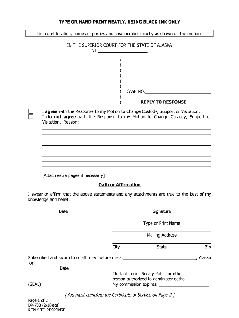 Form DR 705 Download Fillable PDF, Motion to Change