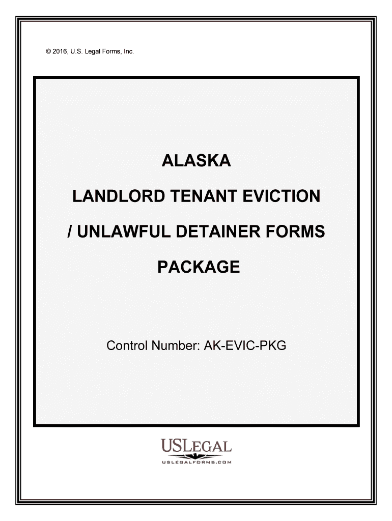 TenantLandlord Alaska Paralegal Services  Form